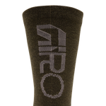2026 GIRO Winter Merino Wool Unisex Cycling Socks in Dark Sage-image-4