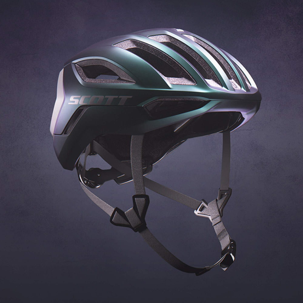 SCOTT Centric PLUS (CE) Helmet in Rain Purple, view 2
