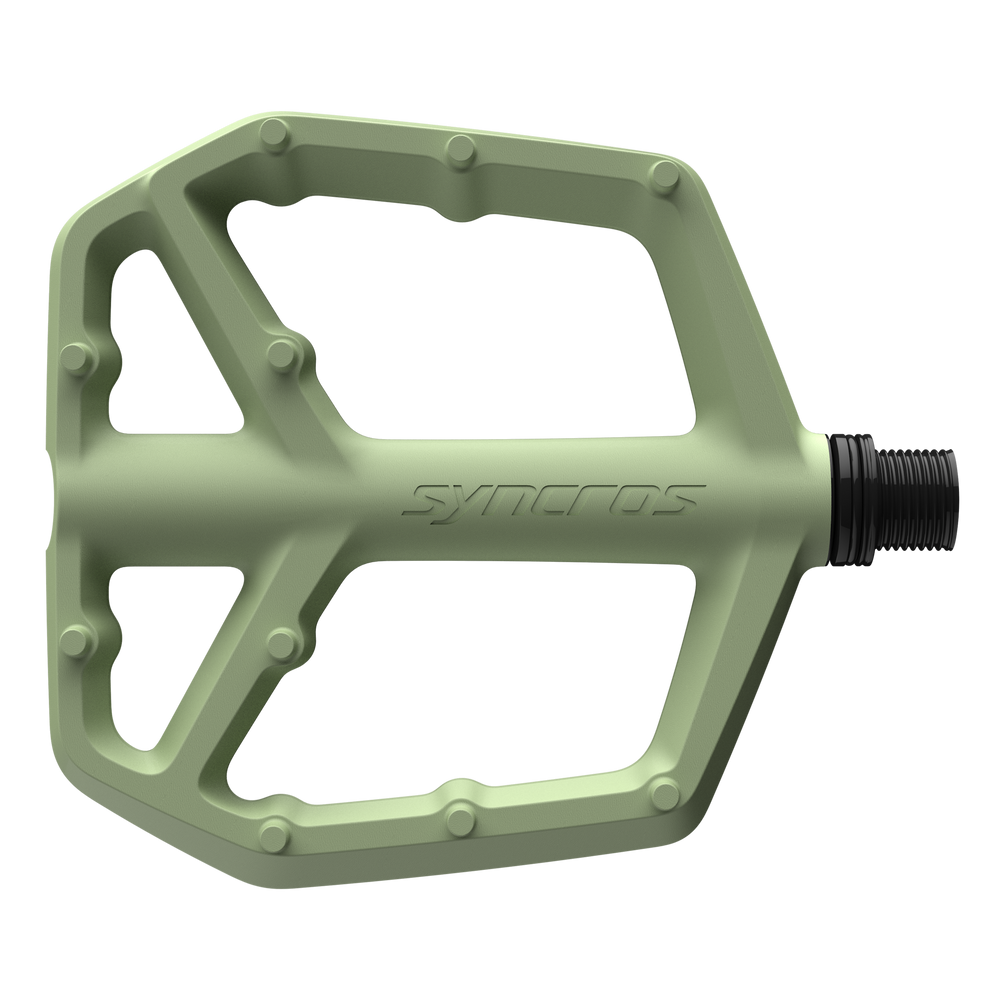 Syncros Squamish III Flat Pedals in Land Green, view 2