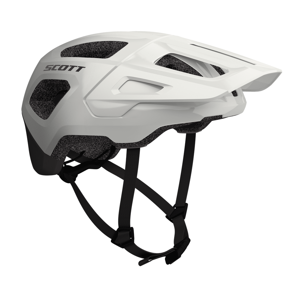 2026 SCOTT Argo Plus Cycling Helmet in White/Black, main view