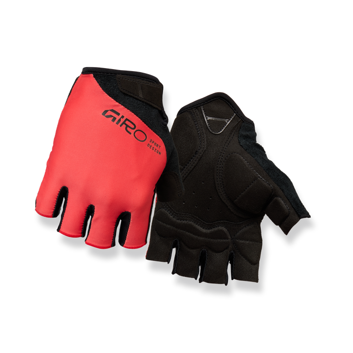 2026 GIRO Jag Men's Road Cycling Gloves in Flame Red