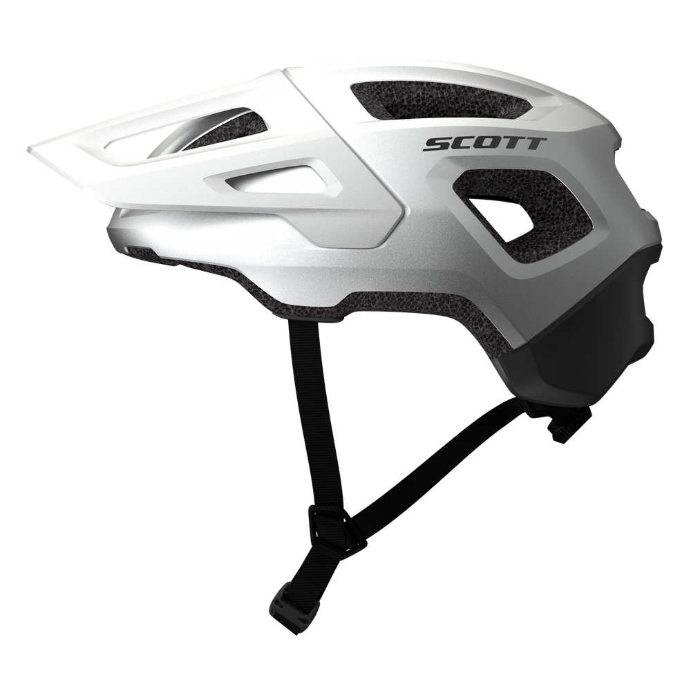 2026 SCOTT Argo Plus Cycling Helmet in White/Black, view 2