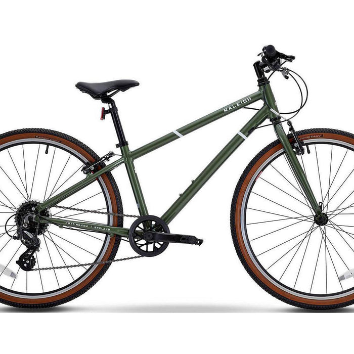 Raleigh Pop 26 Inch Kids Bike in Khaki