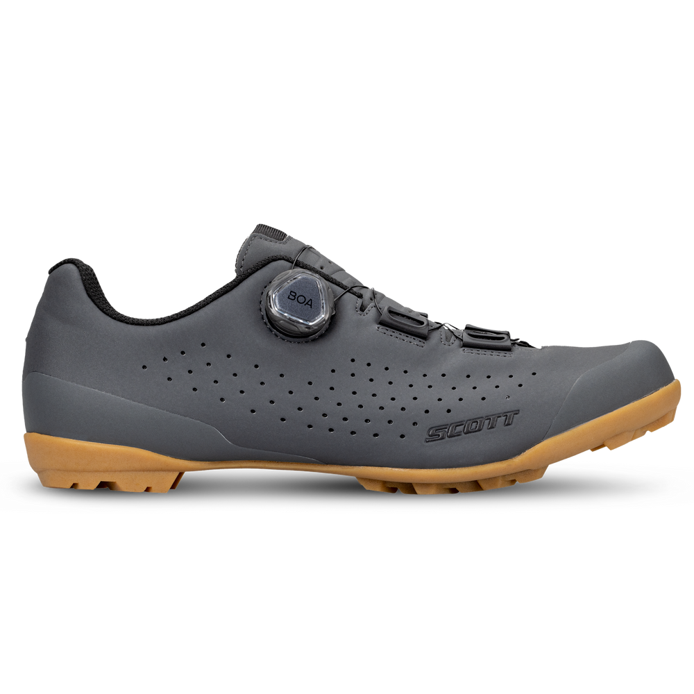 SCOTT Gravel Pro Shoe in Matt Grey/Black, view 3