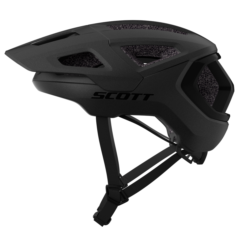 2026 SCOTT Tago Plus Cycling Helmet in Stealth Black, view 2