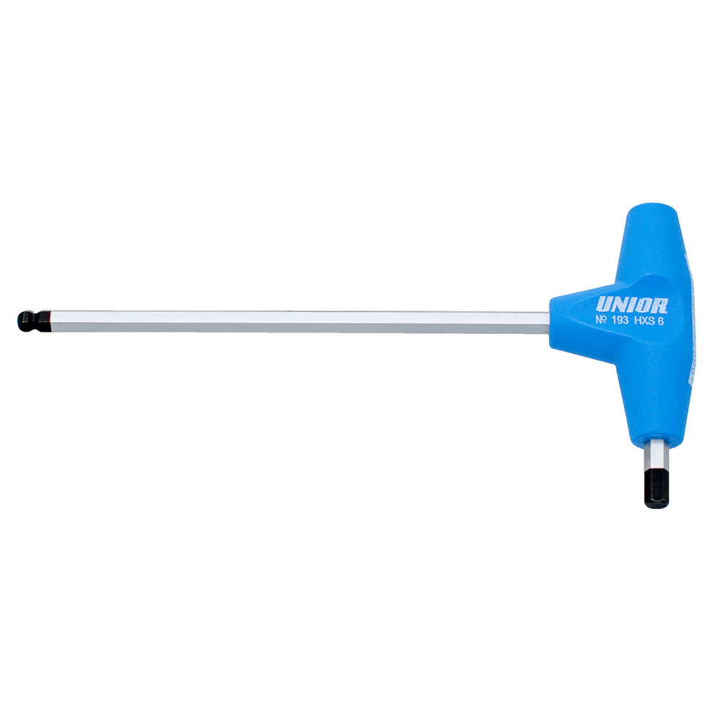 Unior Ball-End Hexagonal Screwdriver With T-Handle