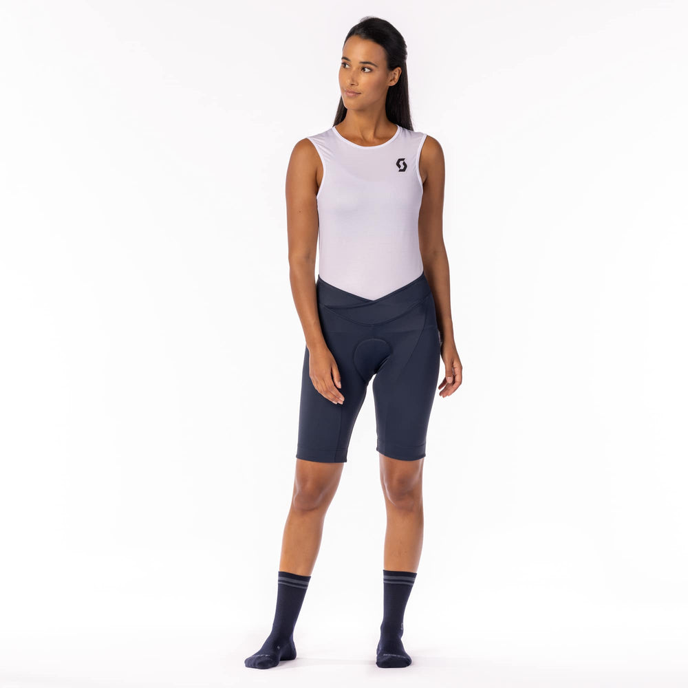 SCOTT Endurance 40 + Women's Shorts in Black/Dark Grey, view 5