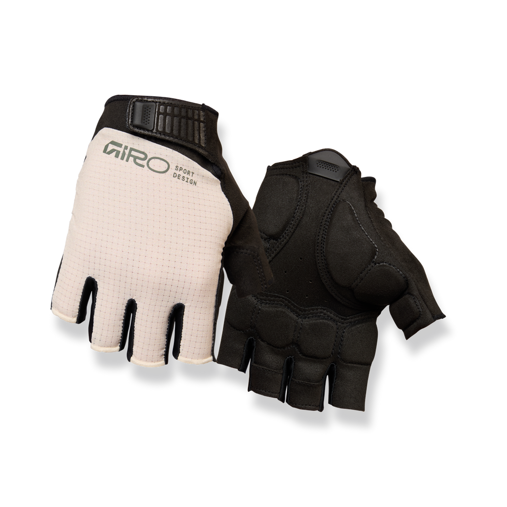 2026 GIRO Bravo II Gel Men's Road Cycling Gloves in Stone