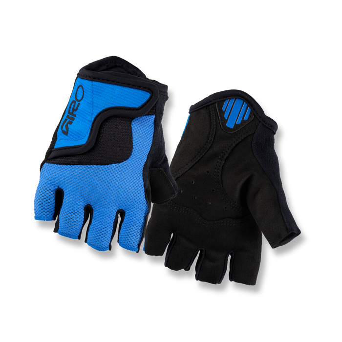 2026 GIRO Bravo Jr Men's Road Cycling Gloves in Blue Jewel