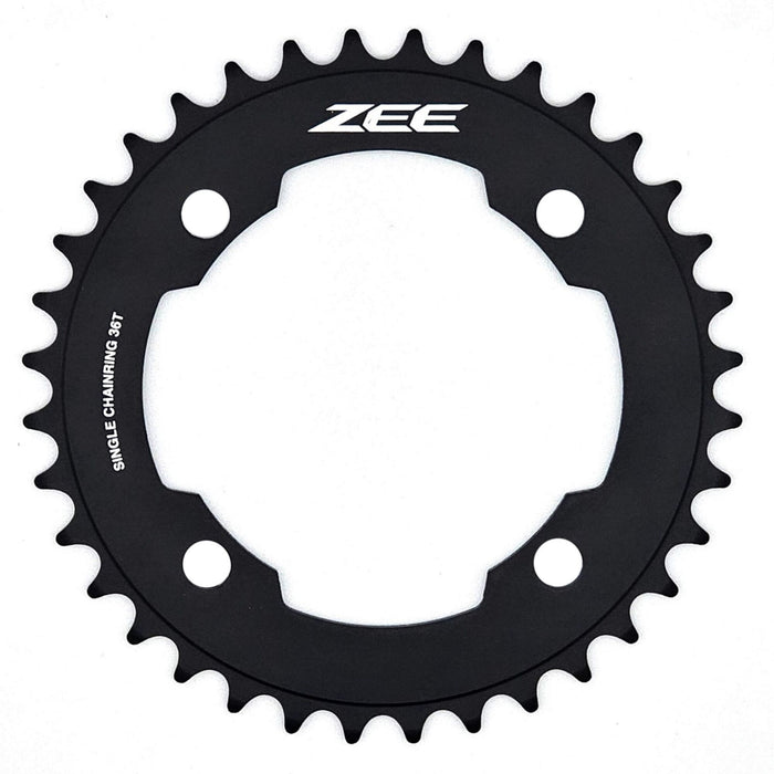Shimano FC-M640 Zee 10 speed single chainring 36T, black