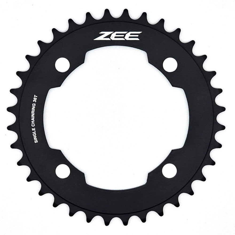 Shimano FC-M640 Zee 10 speed single chainring 36T, black