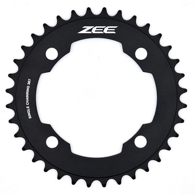 Shimano FC-M640 Zee 10 speed single chainring 36T, black