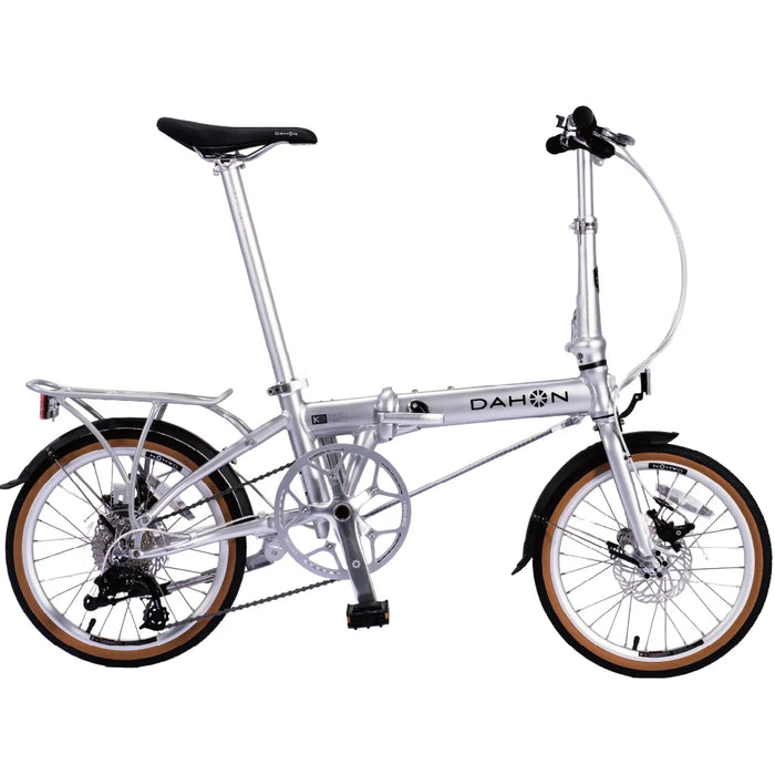 Dahon K9 folding bike in Silver