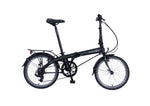 Dahon Vybe D7 folding bike in Obsidian, side view