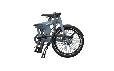 UTO Afternoon PRO20 Electric Folding Bike in Mineral Blue