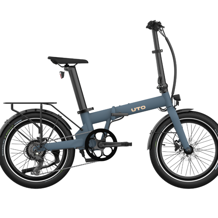 UTO Afternoon OG20 Electric Folding Bike in Ocean Blue