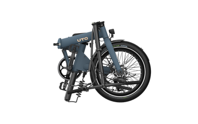 UTO Afternoon OG20 Electric Folding Bike in Ocean Blue