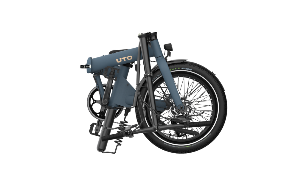 UTO Afternoon OG20 Electric Folding Bike in Ocean Blue