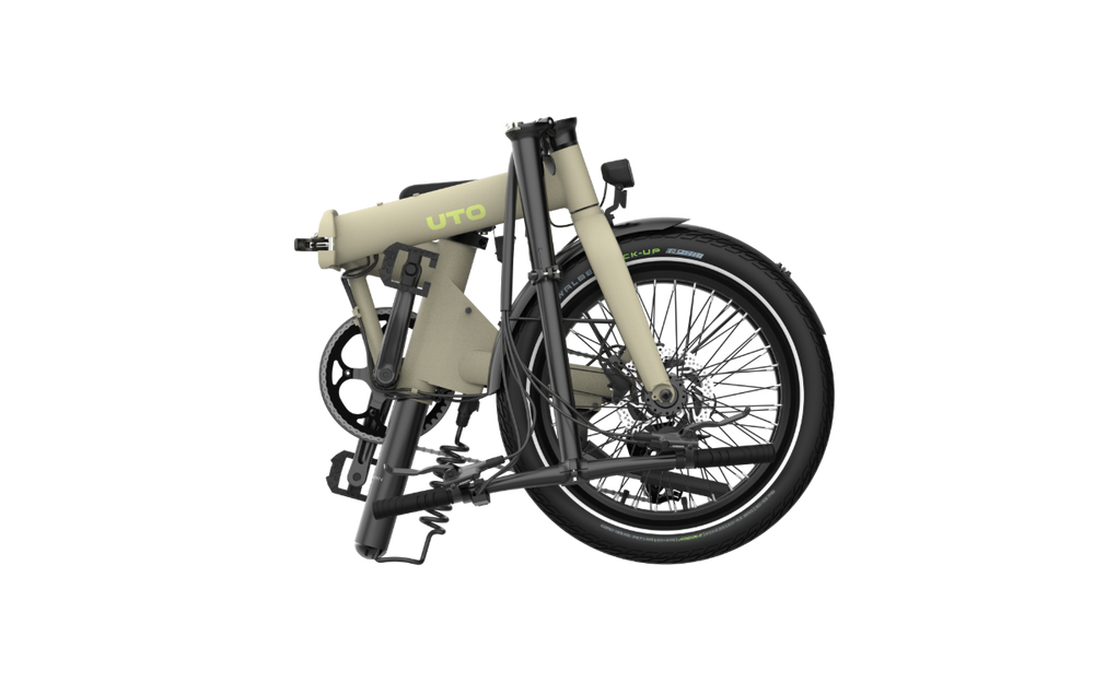 UTO Afternoon OG20 Electric Folding Bike in Desert Sand
