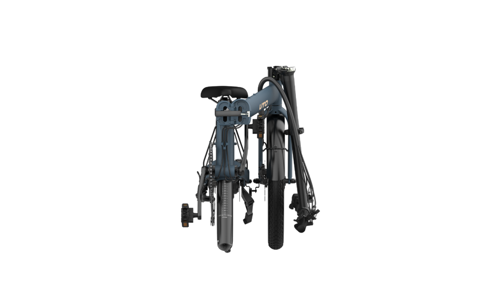 UTO Afternoon OG20 Electric Folding Bike in Ocean Blue