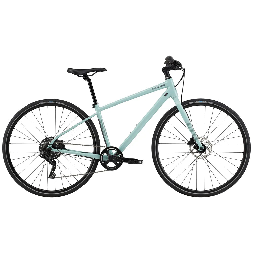 2023 Cannondale Quick Women's 4 Hybrid Bike in Cool Mint