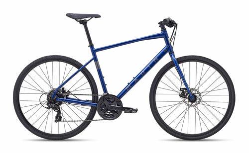 2025 Marin Fairfax 1 Hybrid Bike in Grey
