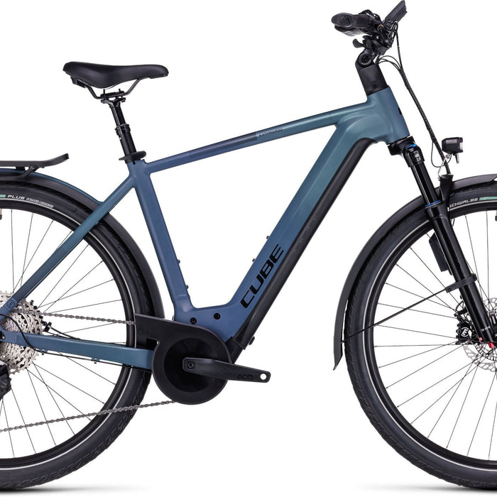 Cube Kathmandu Hybrid Abs 750 Electric Hybrid Bike in Blue 2023