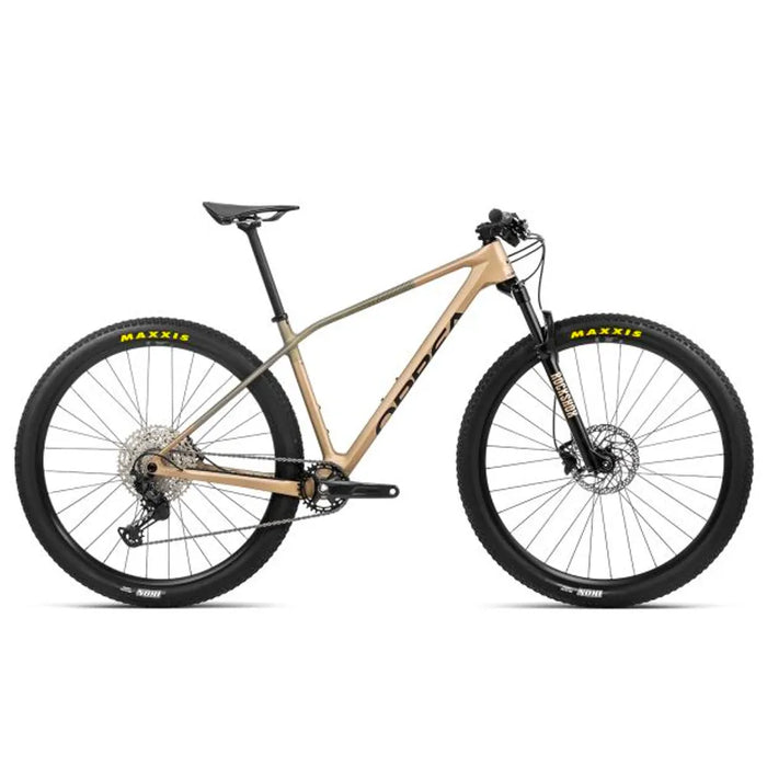 2023 Orbea Alma M50 Deore Carbon Hardtail Mountain Bike in Brown