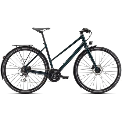 2023 Specialized Sirrus 2.0 Step-Through EQ Hybrid Bike in Green