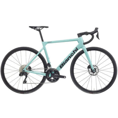 2024 Bianchi Sprint Disc 105 Di2 Carbon Road Bike in Celeste