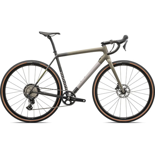2024 Specialized Crux Comp GRX 12-speed Carbon Gravel Bike in Taupe