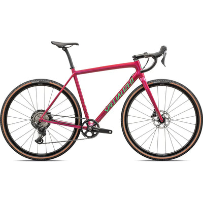 2024 Specialized Crux Comp GRX 12-speed Carbon Gravel Bike in Pink
