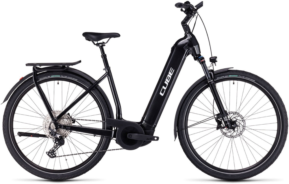 Cube Kathmandu Hybrid Exc 750 Electric Hybrid Bike in Grey