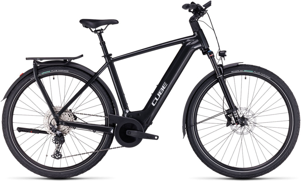 Cube Kathmandu Hybrid Exc 750 Electric Hybrid Bike in Grey-image-3