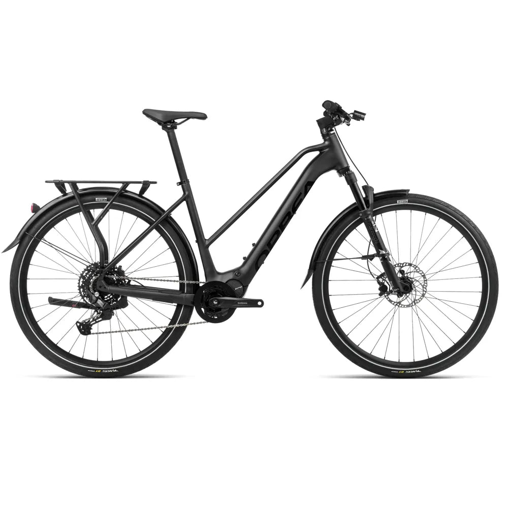 2024 Orbea Kemen Mid 30 Hybrid Electric Bike In Black
