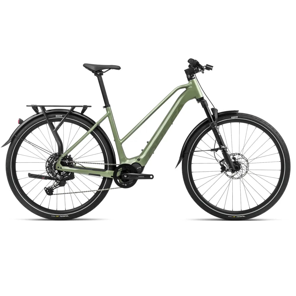 2024 Orbea Kemen Mid 30 Hybrid Electric Bike In Green