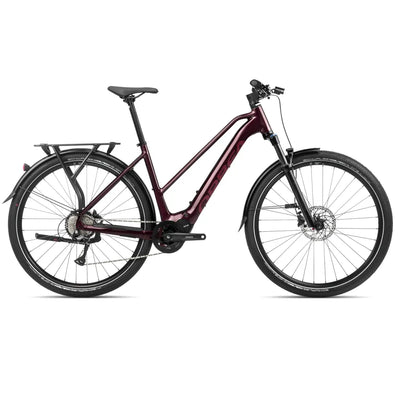 2024 Orbea Kemen Mid 40 Hybrid Electric Bike In Red