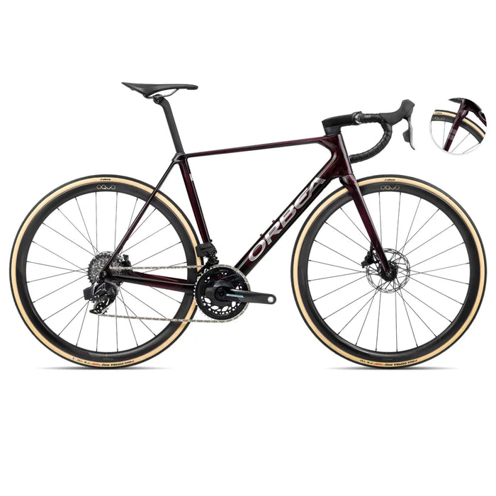 2024 Orbea Orca M21 E ltd Pwr Road Bike In Red