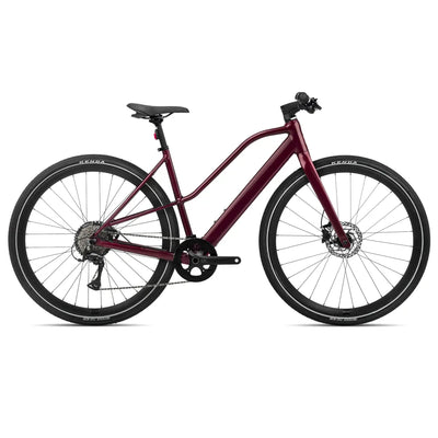 2024 Orbea Vibe Mid H30 Hybrid Electric Bike In Red