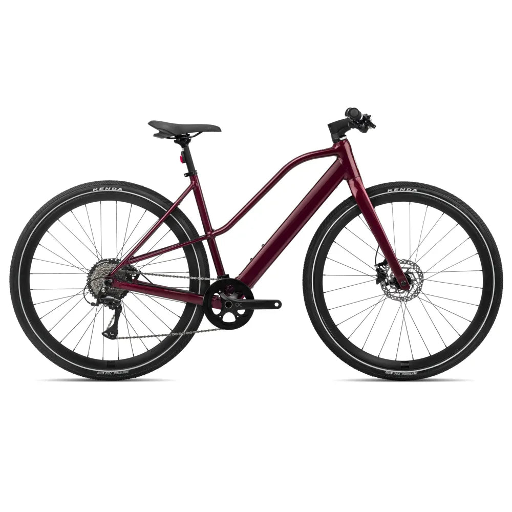 2024 Orbea Vibe Mid H30 Hybrid Electric Bike In Red