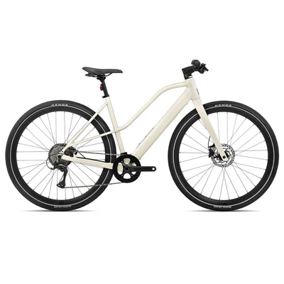 2024 Orbea Vibe Mid H30 Hybrid Electric Bike In White
