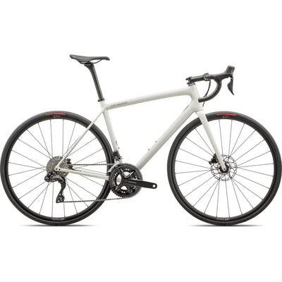 2024 Specialized Aethos Comp 105 Di2 Carbon Road Bike in Gloss White