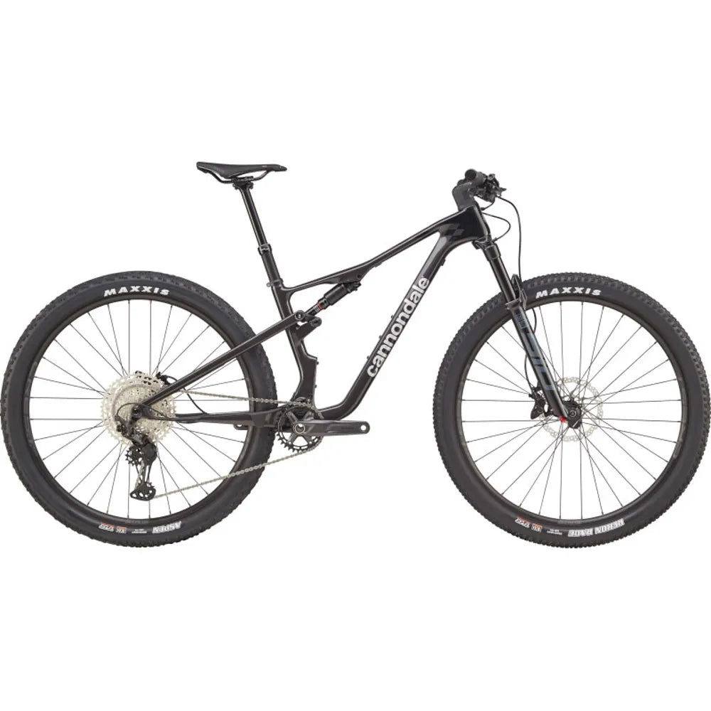 2024 Cannondale Scalpel 4 Full Suspension Mountain Bike in Smoke Black