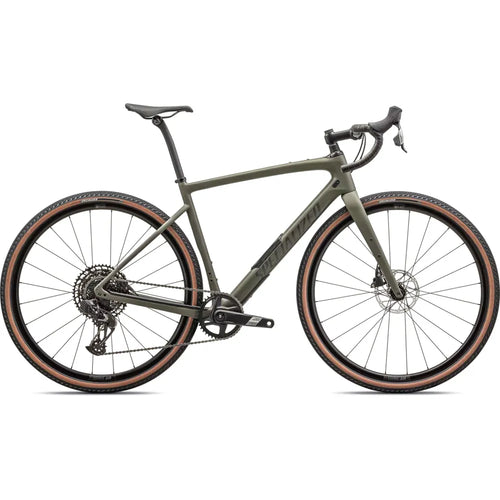 2024 Specialized Diverge Comp Carbon Apex eTAP AXS Gravel Bike in Oak Green