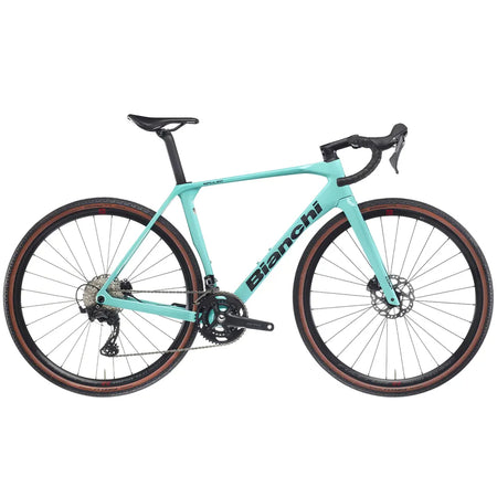 2024 Bianchi Impulso Comp GRX Carbon Gravel Bike in Celeste