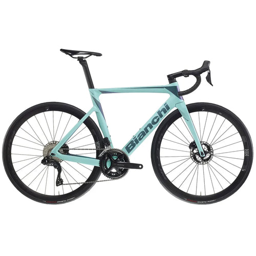 2024 Bianchi Oltre Race 105 Di2 Carbon Road Bike in Celeste