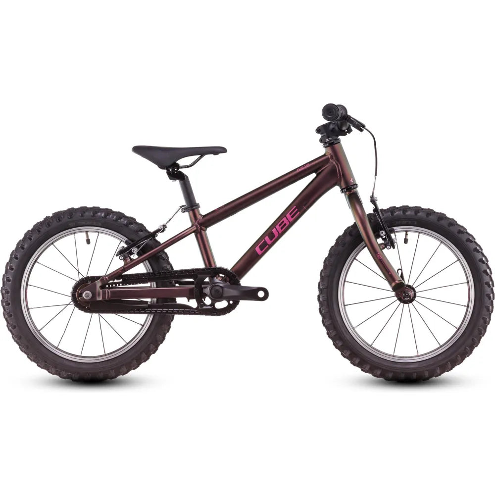 2025 Cube Acid 160 Kids Bike in Purple