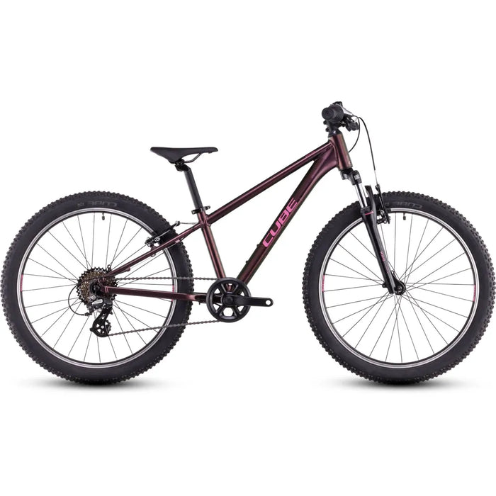 2025 Cube Acid 240 Kids Bike in Purple