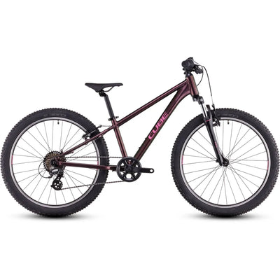 2025 Cube Acid 240 Kids Bike in Purple