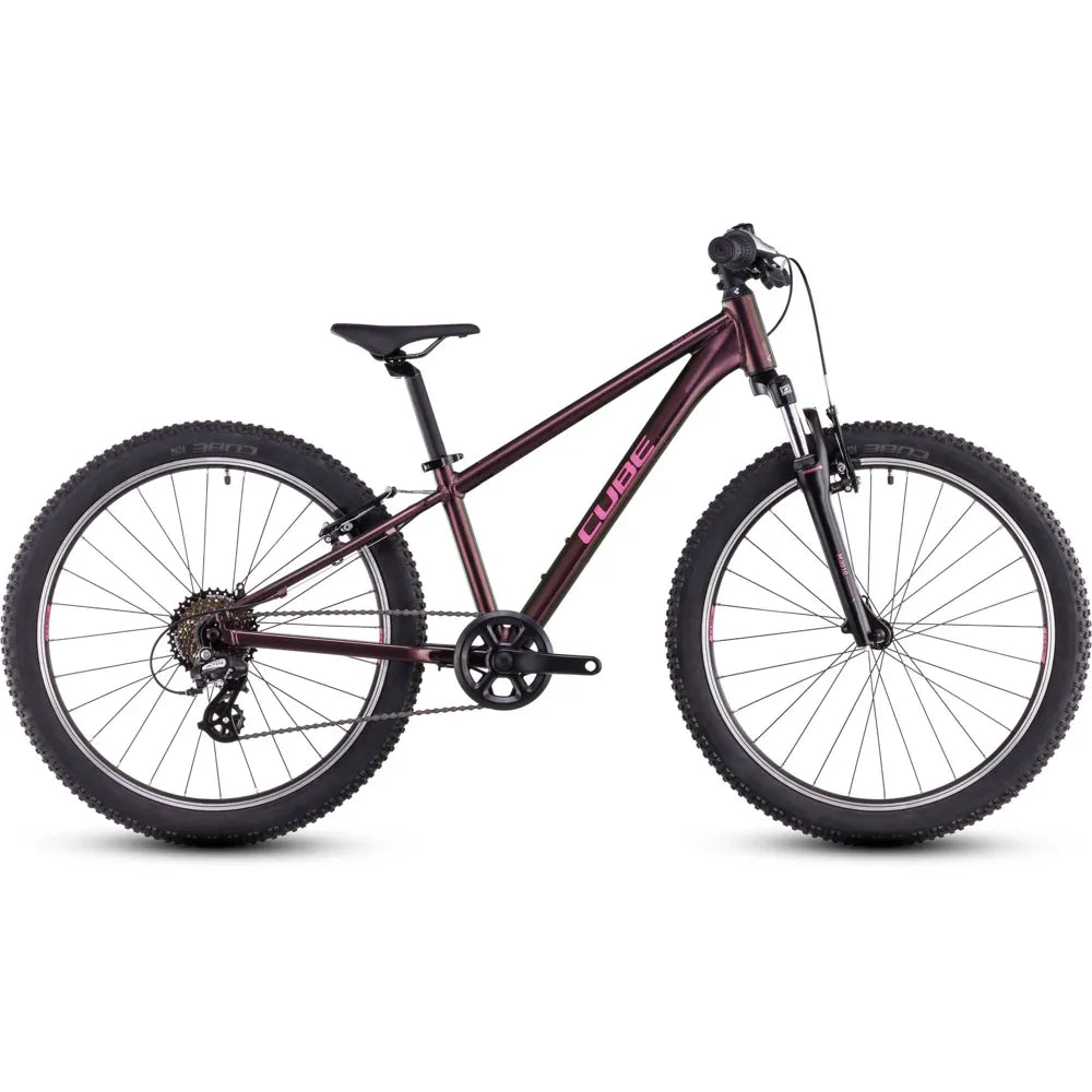 2025 Cube Acid 240 Kids Bike in Purple
